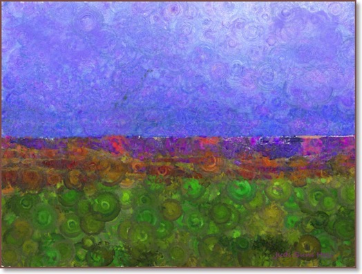 Based on the coulees at Lethbridge.